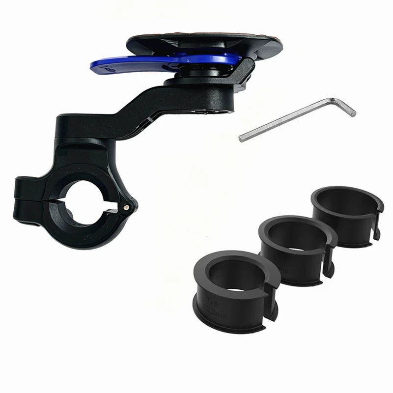 Universal Bike & Motorcycle Phone Holder – Handlebar Mount for 4.7–7.2 in Phones, Adjustable Anti-Shake Clamp