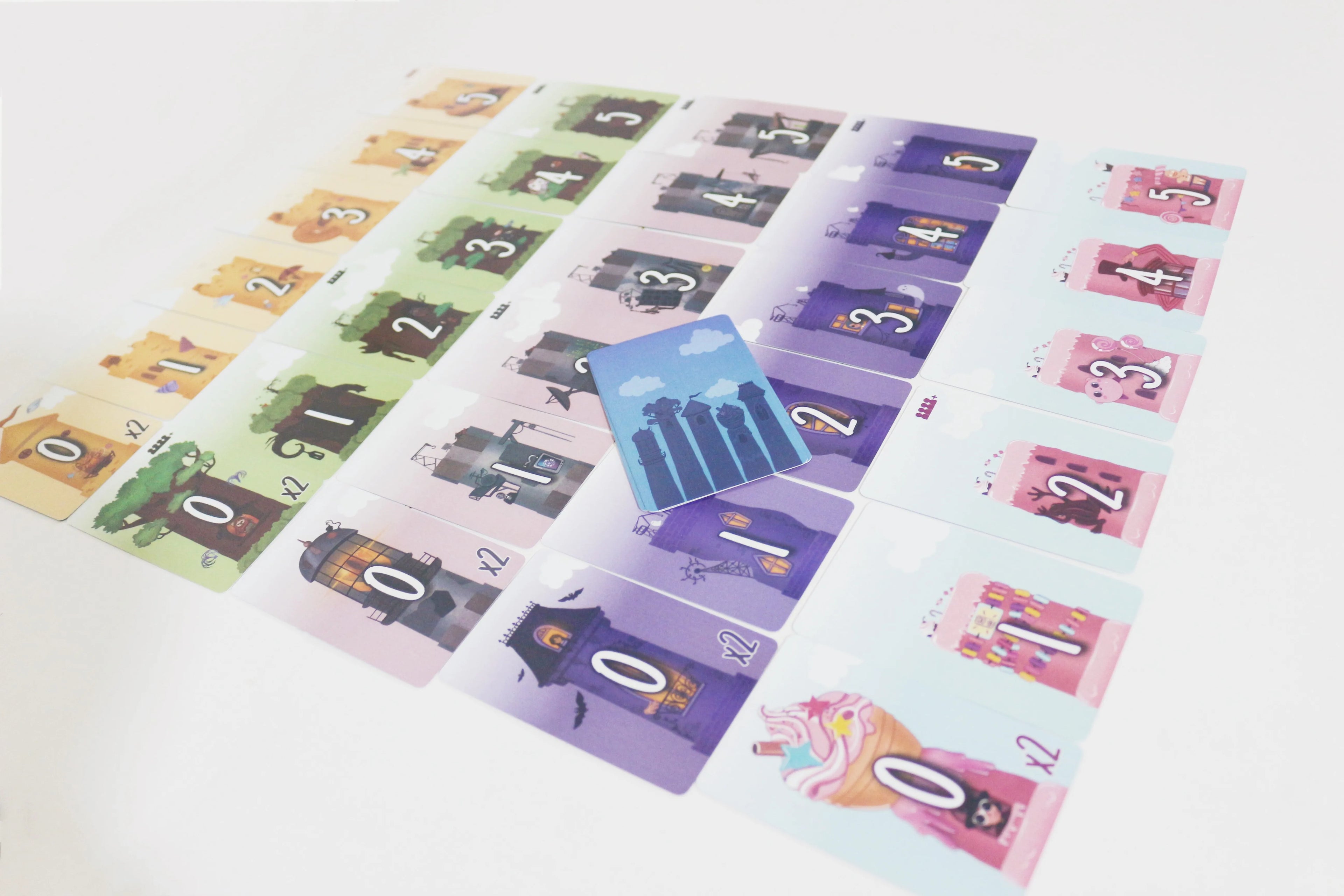 5 Towers Card Game for 2-6 Players, Fast-Paced Party & Strategy Game