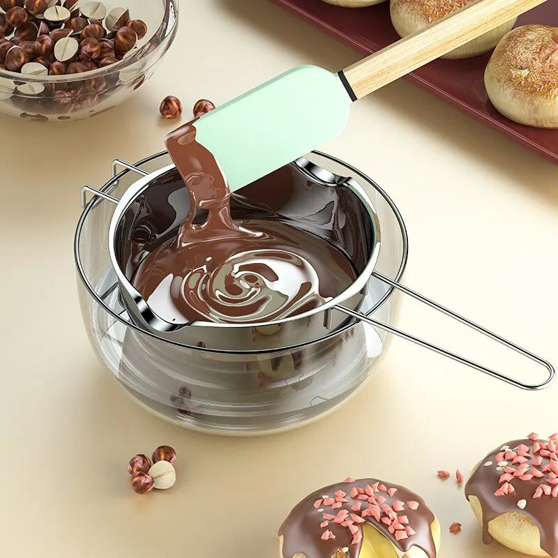 Wholesale Stainless Steel Double Boiler Chocolate Melting Bowl – Candy, Wax & Fondue Warmer