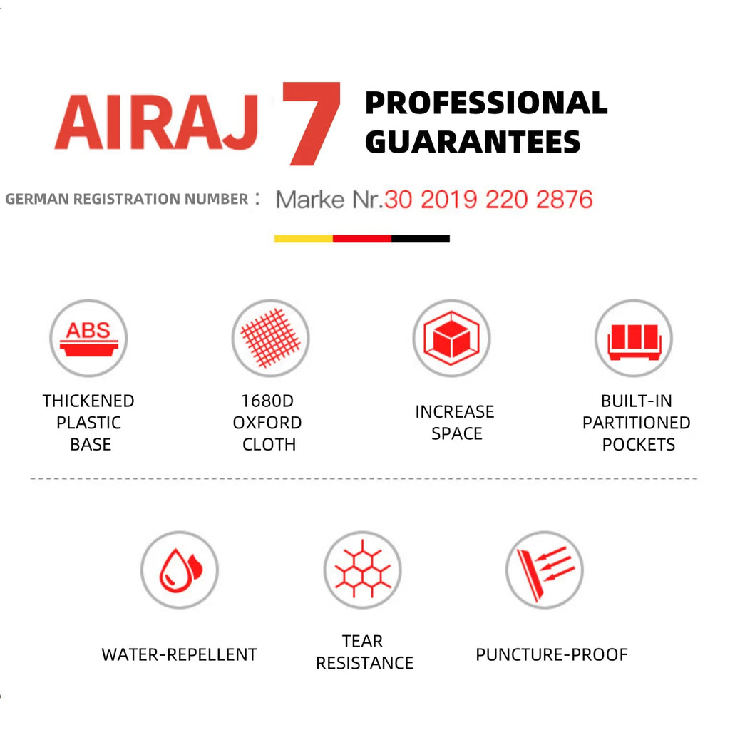 Heavy-Duty Electrician Tool Bag — Multi-Compartment Organizer with Wrench Storage & Reinforced Belt