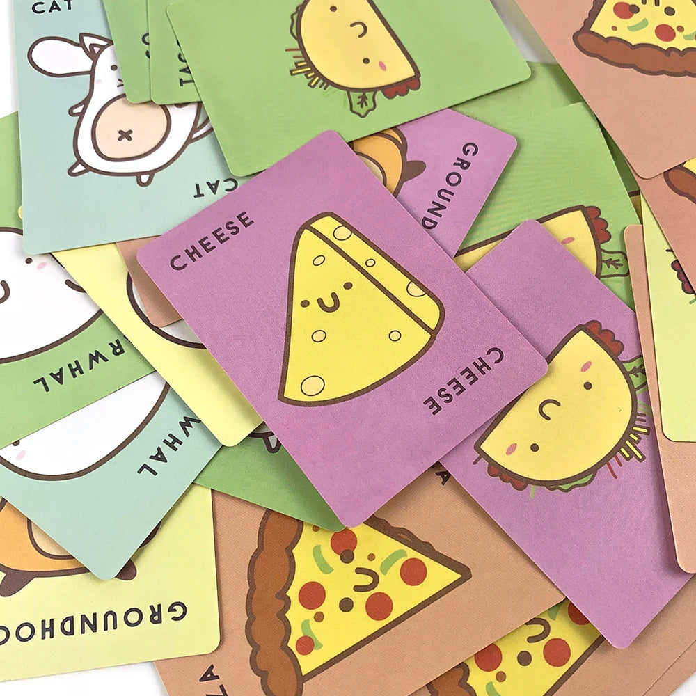 Cute Party Card Game - Multiplayer Interactive Game for Ages 14+, 3-8 Players, 10+ Minute Playtime