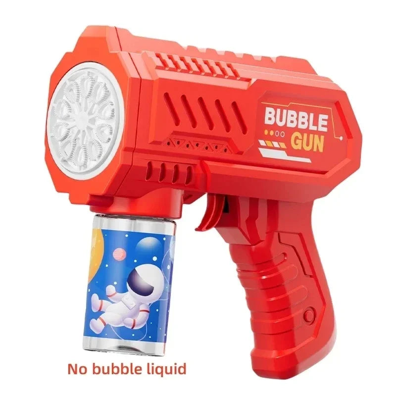 Unicorn Automatic Bubble Machine - Battery-Powered Bubble Gun for Kids Parties & Outdoor Play