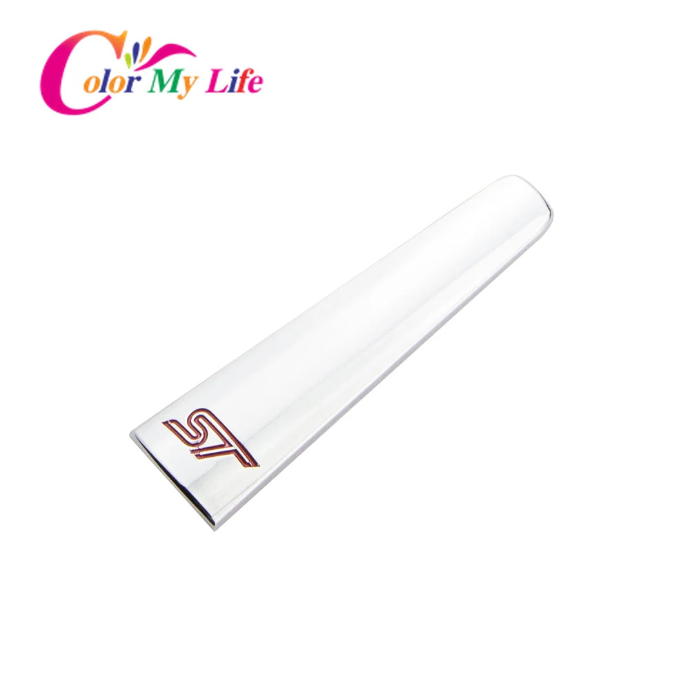 ST-Style Handbrake Trim Sticker – ABS Interior Sequin Handbrake Cover, Car Handbrake Trim Accent