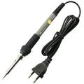 60W Adjustable Temperature Soldering Iron 200–450°C Electric Rework Station with 5 Tips & Stand, 110/220V EU/US Plug
