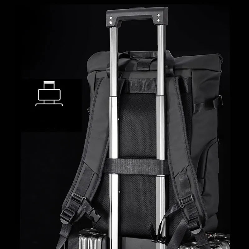 Men's 15.6-Inch Laptop Backpack - Waterproof Travel, Hiking & Business Rucksack