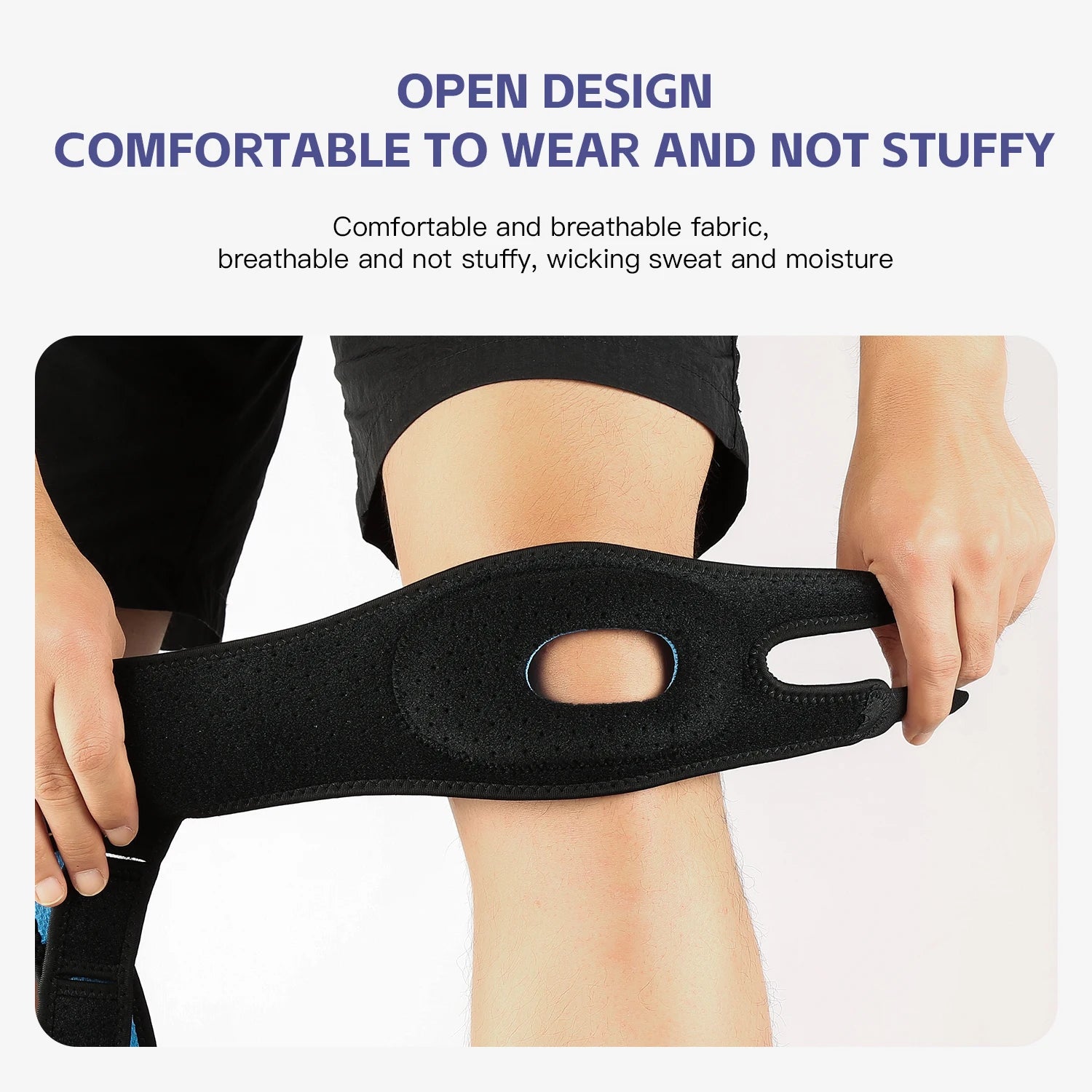 Patella Knee Strap for Running & Fitness - Meniscus Support Knee Protector