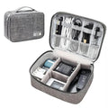 Waterproof Portable Cable Organizer Bag – USB Charger & Cord Travel Case