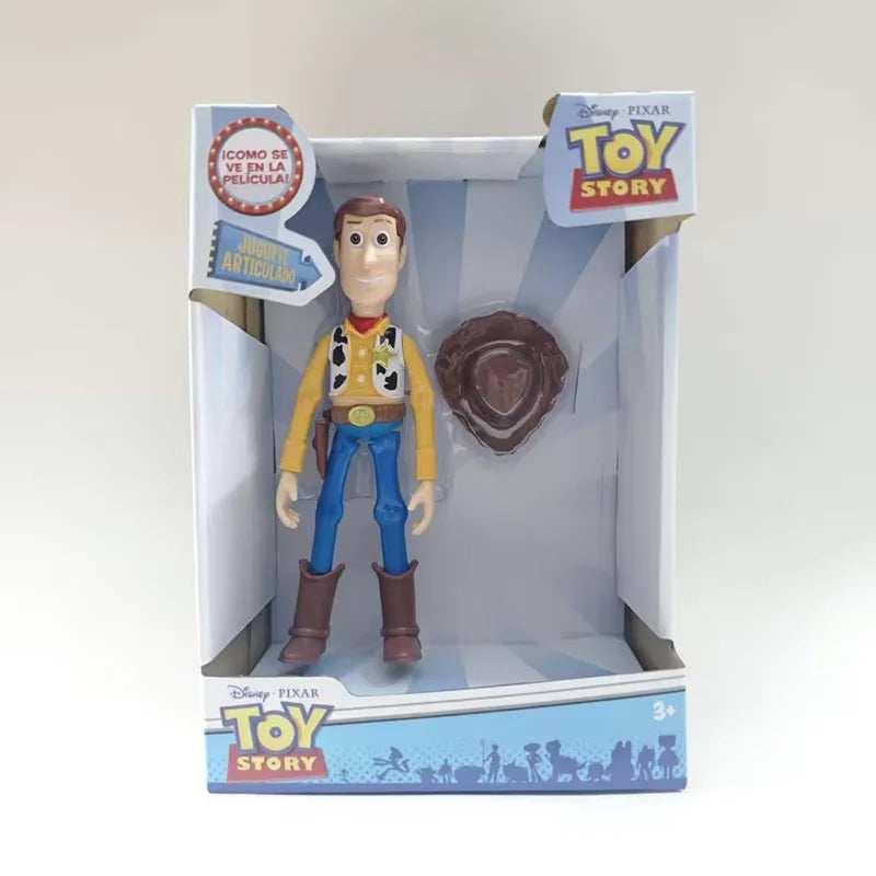Buzz Lightyear & Woody Collectible Figure Set — Desktop Toy Model Ornament for Kids & Collectors