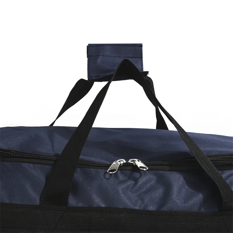 Large Capacity Travel Duffle Bag - Multi-Pocket Sports and Outdoor Weekend Bag with Zipper Closure