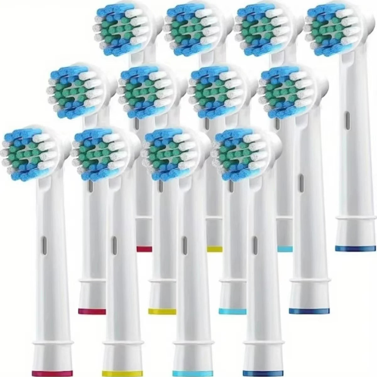 Replacement Electric Toothbrush Heads – 4/12/16 Pack, Fits Most Round-Head Rechargeable Toothbrushes