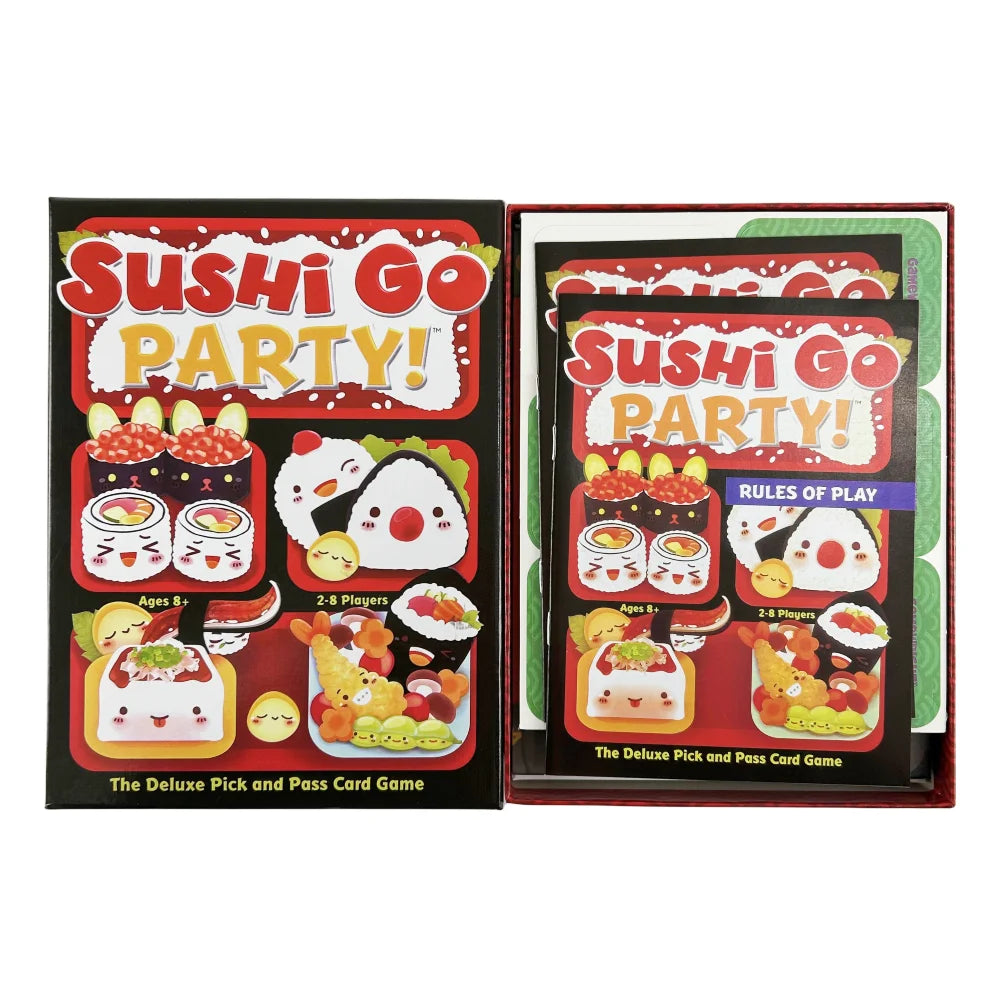 Sushi Go Party Card Game - Family Party Game for Game Night