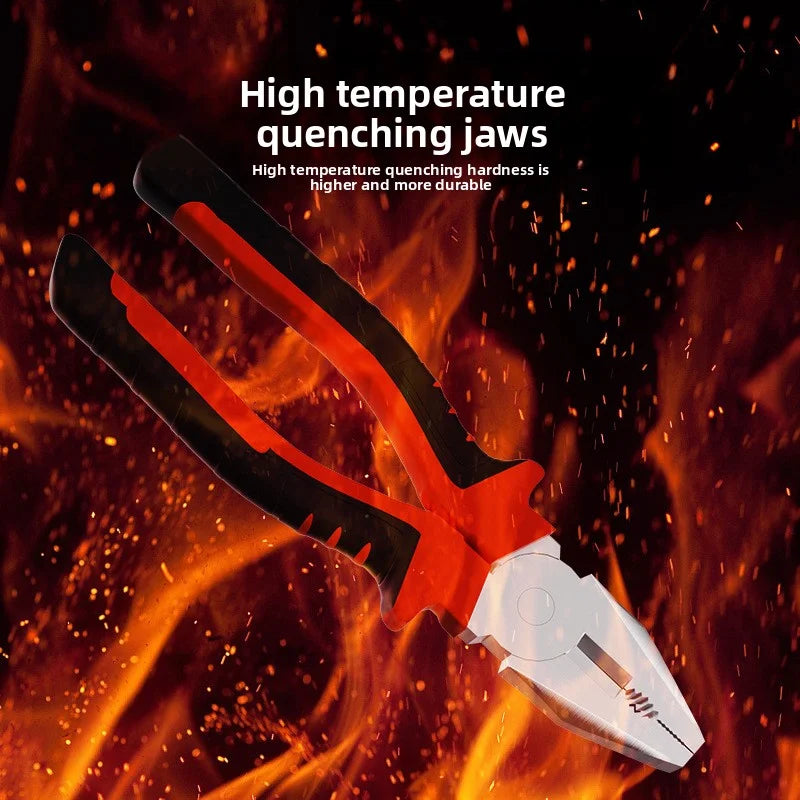 Multifunction Electrical Wire Pliers – Heavy-Duty Cr‑V Cutters & Strippers for Gripping, Twisting & Crimping | 3 Sizes (16.3–17 cm / 6.4–6.7 in)