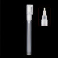 Refillable Transparent Empty Paint Pen Rod – Reusable Liquid Ink Marker Accessory for Graffiti & Chalk, Tip Sizes 0.7–50mm (0.03–1.97in)
