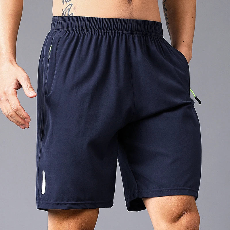 Quick Dry Men's Running Shorts - Lightweight Breathable Summer Gym & Beach Shorts with Pockets