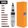 7/13-Piece CR-V Manual Impact Screwdriver Set — Portable Reversible Hand Driver with Bits for Home DIY