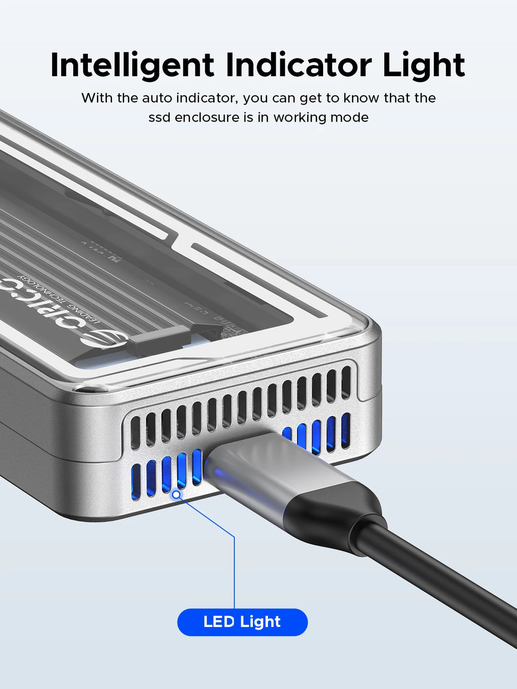40Gbps USB4 M.2 NVMe SSD Enclosure — 8TB, Aluminum Case with Cooling Fan, PCIe 4.0, Thunderbolt 3/4 Compatible