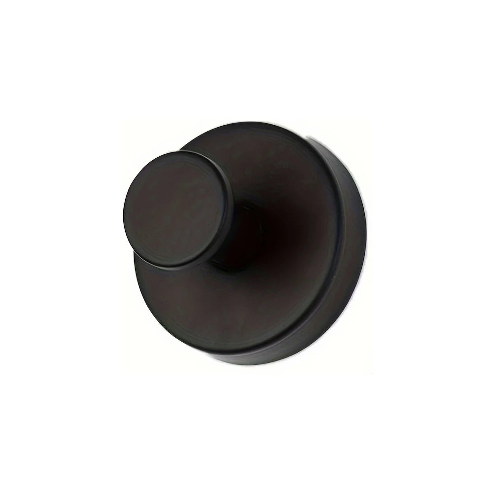 Reusable Stainless Steel Suction Cup Hook Punch-Free Waterproof Wall Mount for Kitchen and Bathroom Towel & Clothes Hanger
