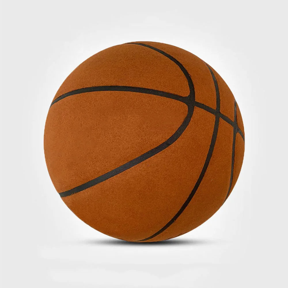 Silent Indoor Foam Basketball Size 7 — Quiet Airless Dribble & Dunk