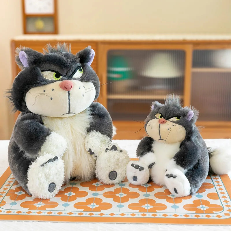 Lucifer Cartoon Cat Plush Doll 30cm (11.8in) Soft Short Plush with PP Cotton Filling - Cute Comfort Pillow Gift for Kids & Teens