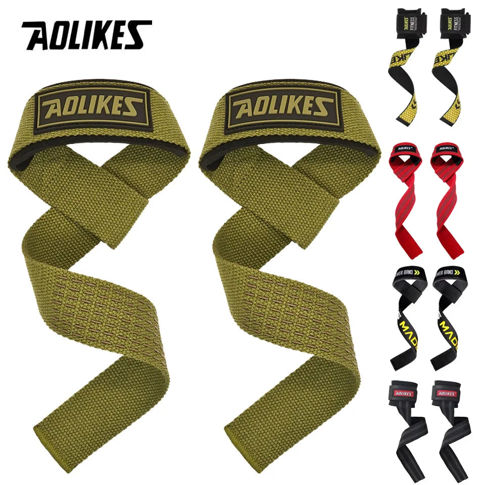 Adjustable Wrist Wraps for Weightlifting – Elastic Wrist Support Bands for Gym, CrossFit & Powerlifting (1 Pair)