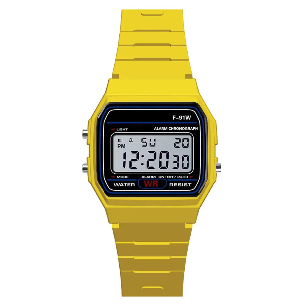 Waterproof LED Digital Military Sport Watch – Analog-Digital Unisex Kids & Women Alarm Wristwatch