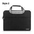 Laptop Briefcase Crossbody Bag for 13–14 in (35.5×26.5×3 cm) & 14–16 in (40×29.5×3 cm) Laptops — Slim Water-Resistant Sleeve with Shoulder Strap