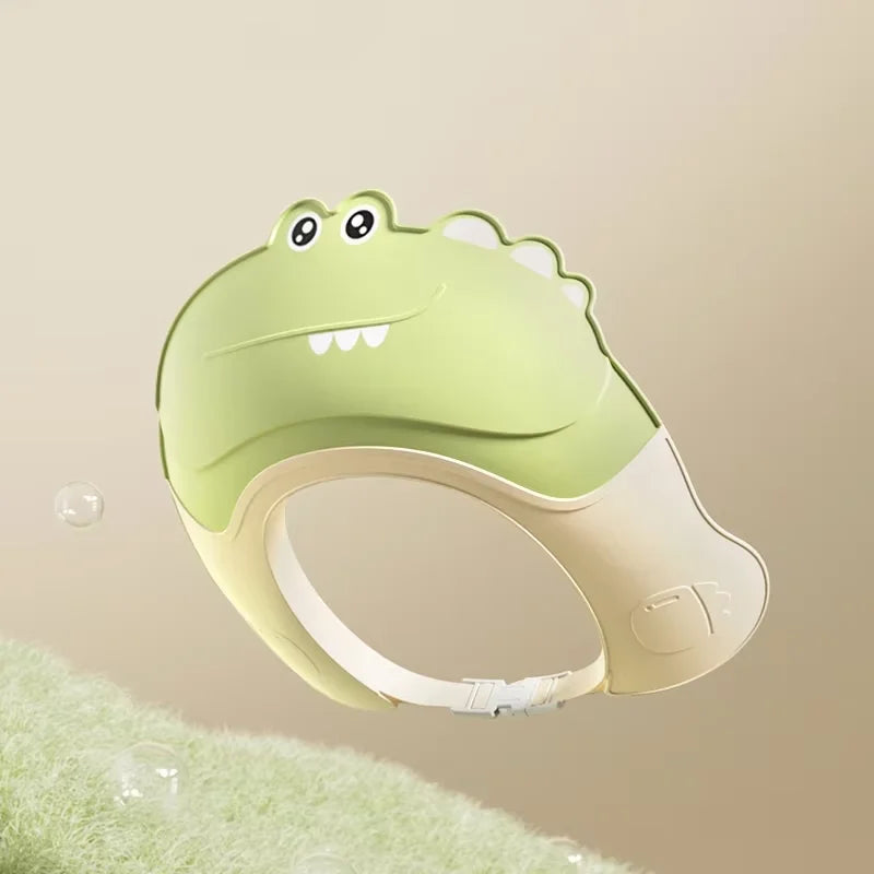 Adjustable Baby Shower Cap – Infant & Toddler Shampoo Shield with Ear Protection