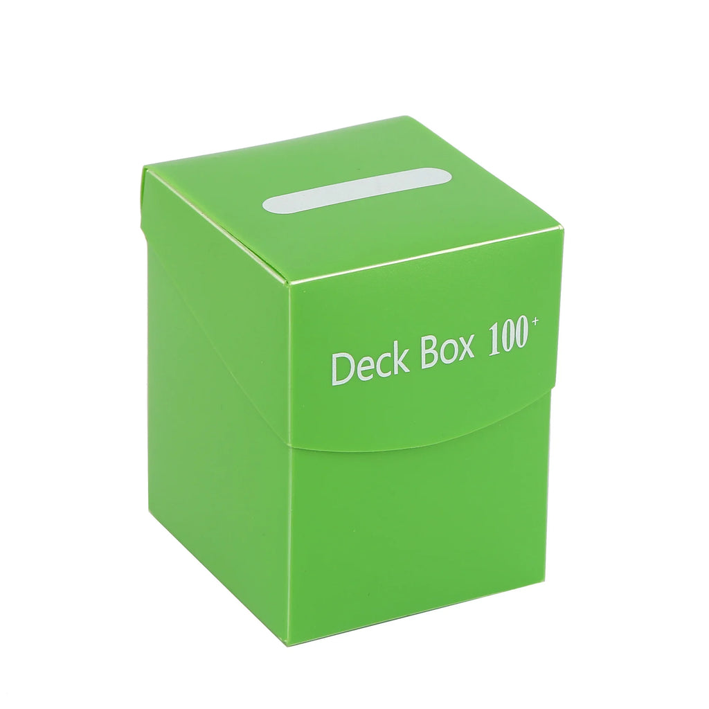 Deck Card Storage Box for 100+ Cards – Playing Card Carrying Case for Trading & Baseball Cards, Portable Deck Box for Games