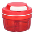 Manual Pull-Cord Vegetable Chopper & Meat Mincer – Multifunctional Hand-Powered Food Chopper for Garlic, Herbs & Veggies