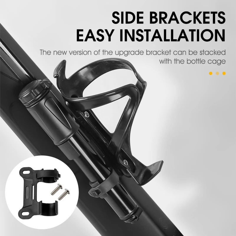 Mini Bike Pump 100 PSI – Portable Aluminum Hand Pump for Presta & Schrader Valves, MTB & Road Tire Inflator