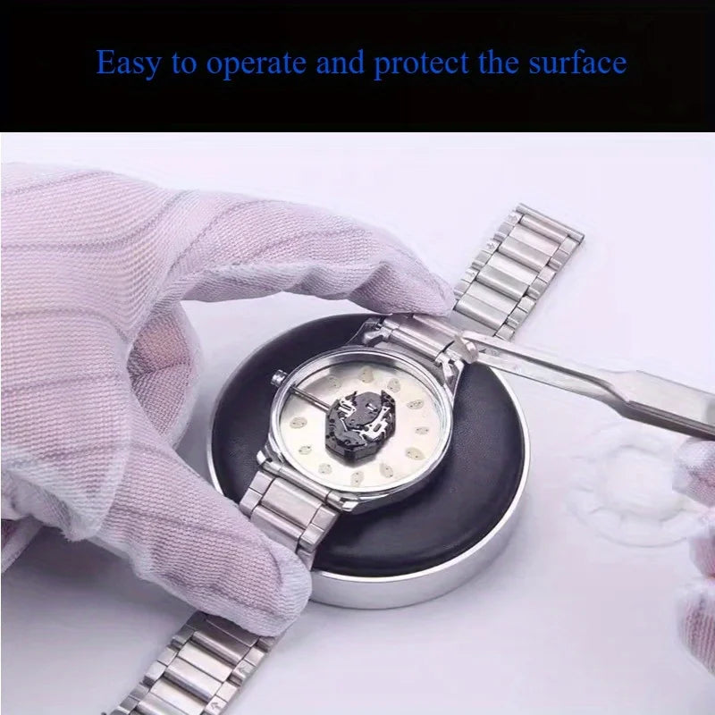 Watch Repair Kit – Rubber Air Blower, Protector Pads, Needle Tool & Cleaning Brush for Watch Care