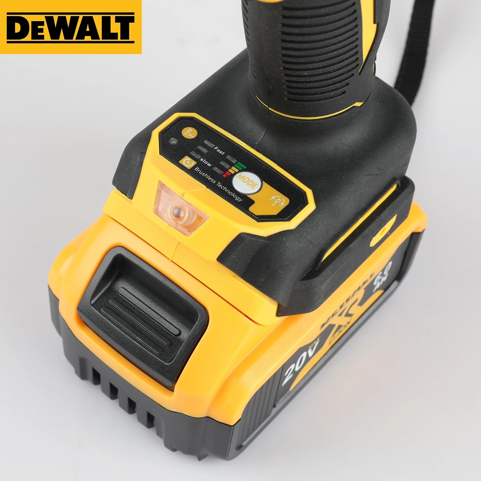 20V Max Brushless Cordless Impact Driver Multi-Function Electric Screwdriver Hand Drill