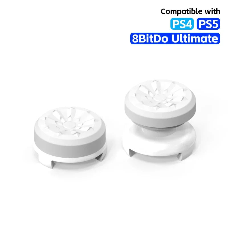 High-Rise Thumbstick Extenders for PS4, PS5 & 8BitDo Ultimate Controller – 2-Pack Silicone Joystick Grips