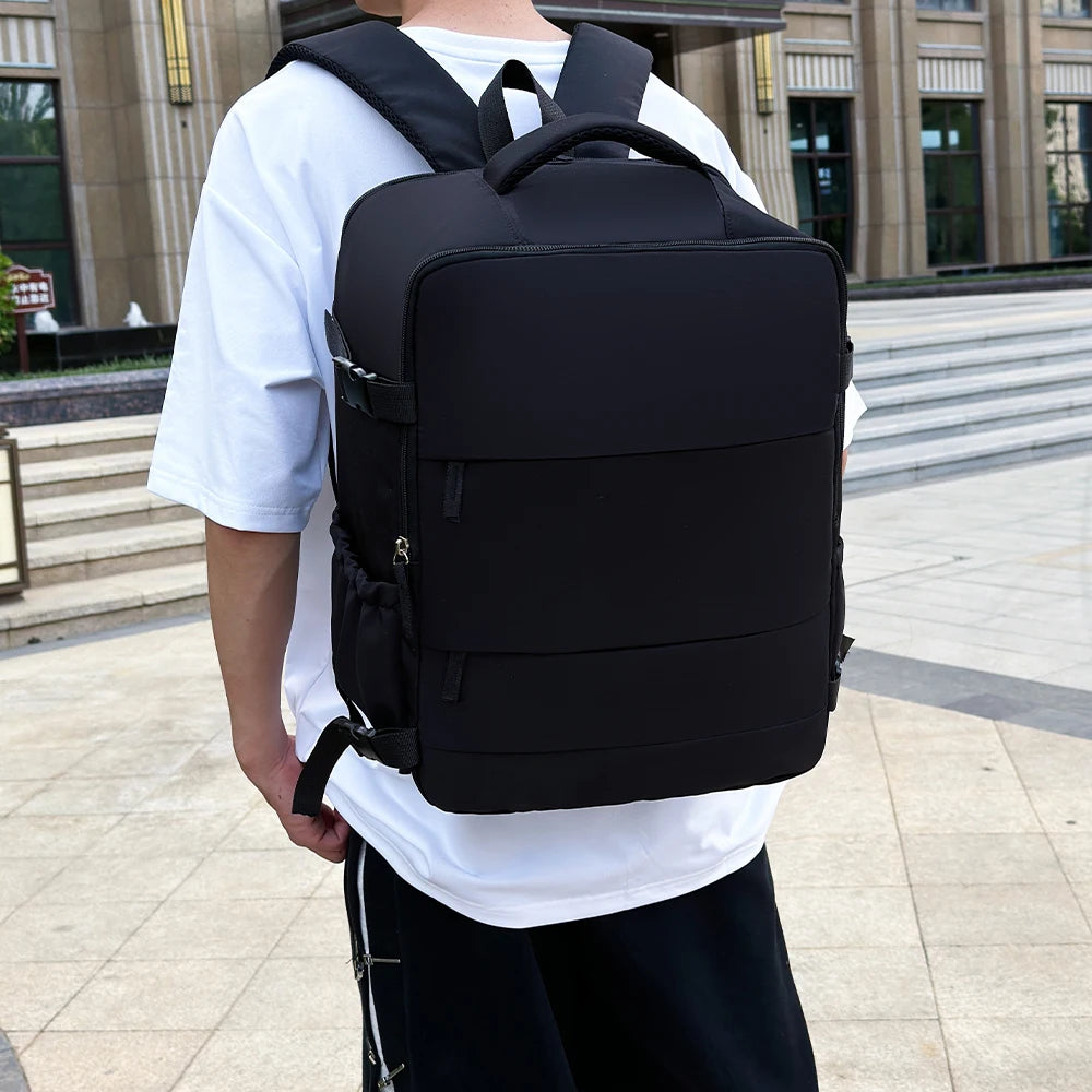 40 x 30 x 20 cm (15.7 x 11.8 x 7.9 in) Boarding Travel Backpack – Cabin-Approved Lightweight Oxford Laptop Daypack