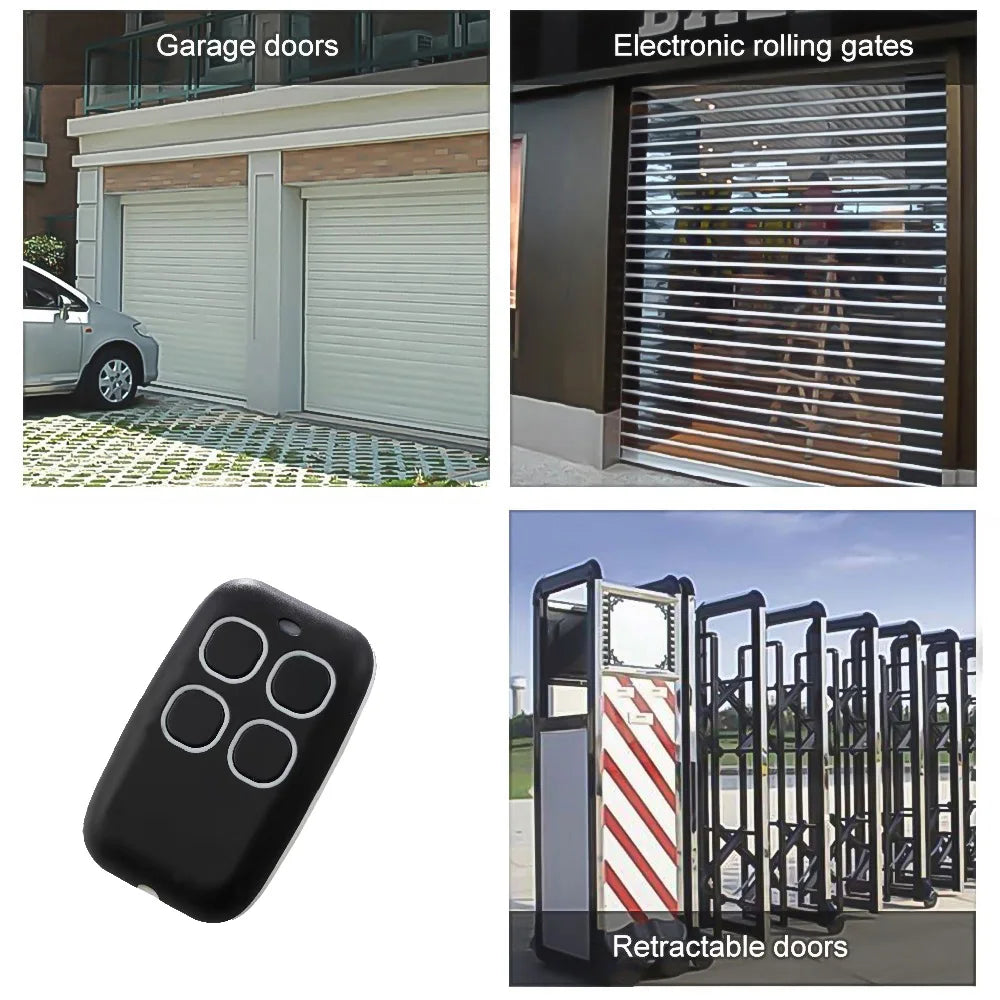 Universal Garage Door Remote Duplicator 10/50-Pack 433MHz 433.92MHz Gate Key Fob Cloner