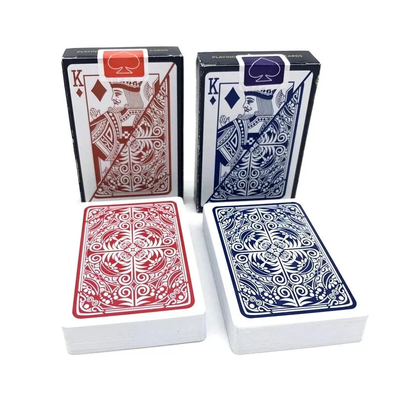Waterproof PVC Playing Cards 5.8 x 8.8 cm (2.28 x 3.46 in) – Washable Plastic Deck for Bridge, Poker & Games