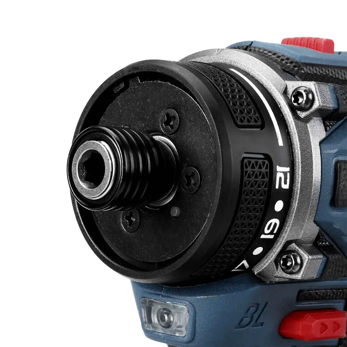 1/4 in (6.35 mm) Brushless Cordless Electric Screwdriver — 21+1 Torque, Two-Speed 0-4000 RPM, 18V Battery Compatible (Battery Not Included)