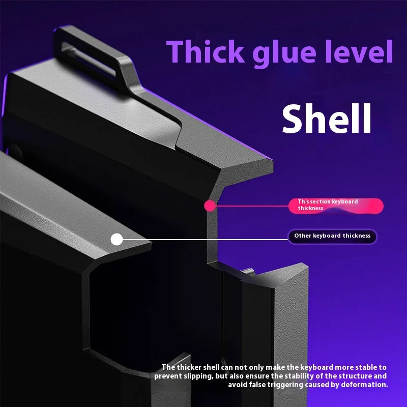 Magnetic Hot-Swappable Mechanical Gaming Keyboard 88-Key RGB 8000Hz Bluetooth USB Customizable