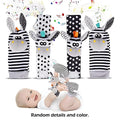 4-Pack Baby Wrist Rattle Socks for Newborns 0-12 Months Unisex Infant Sensory Educational Toys
