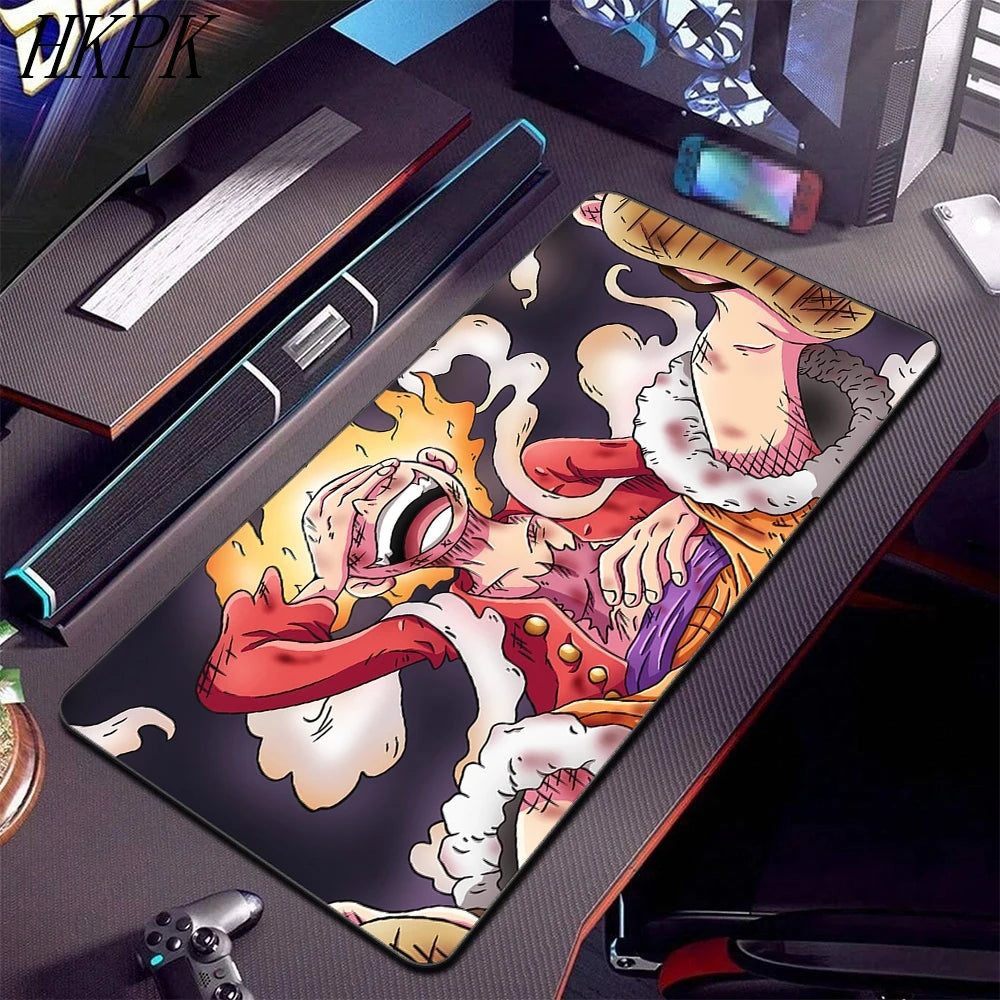 One Piece Gear 5 Anime XXL Desk Mat - Extended Gaming Mouse Pad for Keyboard & Mouse, Waterproof Non-Slip