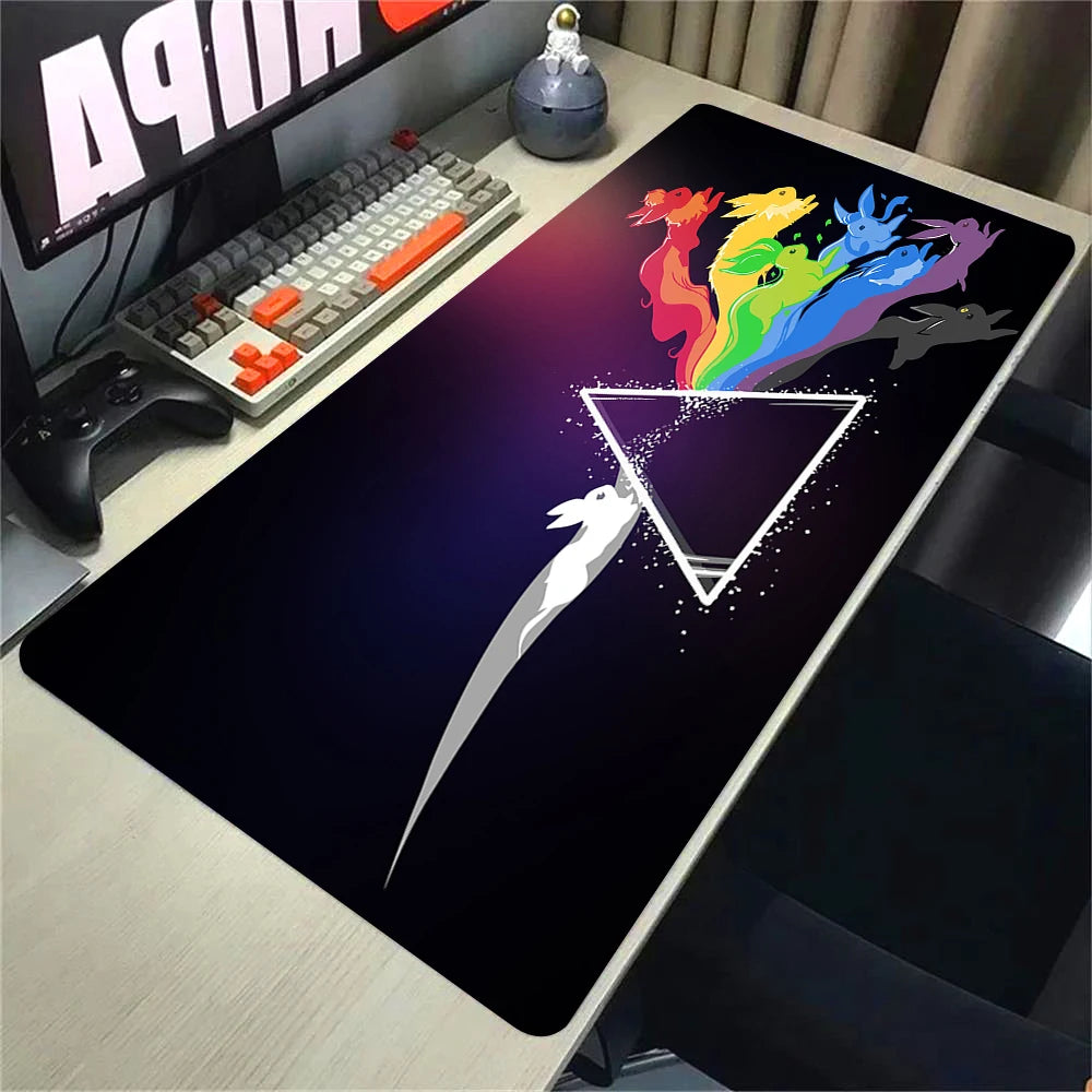 Large Anime Gaming Desk Mat 900 x 400 mm (35.4 x 15.7 in) XXL Mouse Pad – Speed Surface for PC & Office