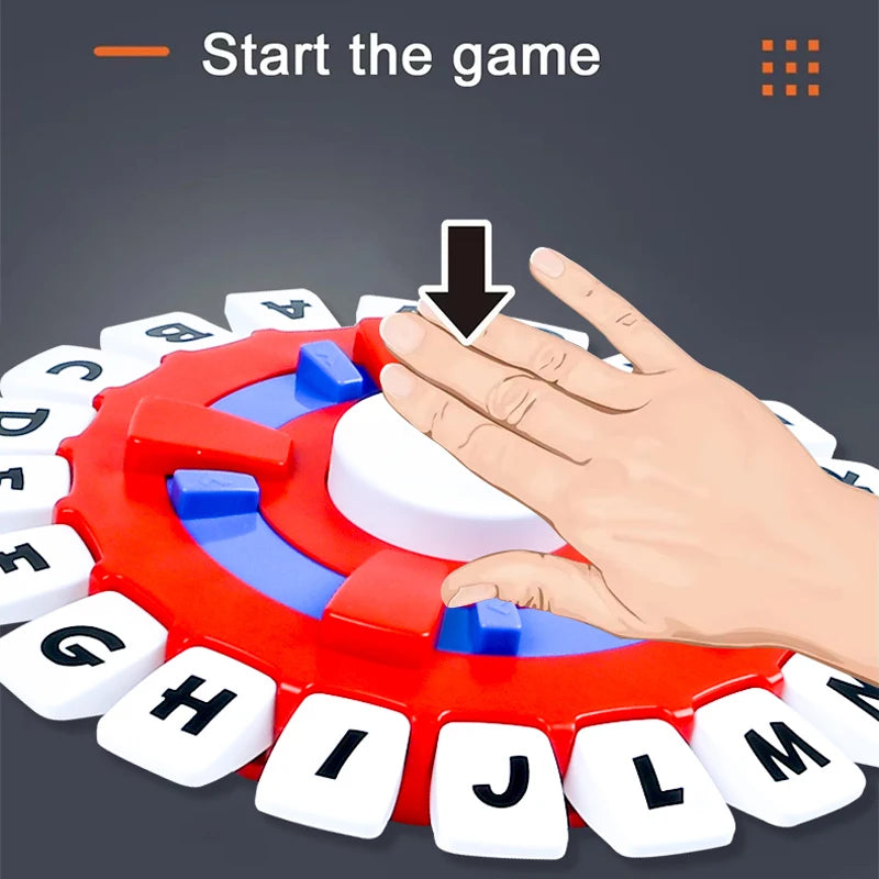 Basta Spanish Word Game – Fast-Paced Family & Party Board Game for Adults & Kids, Letter Learning Juego de Mesa
