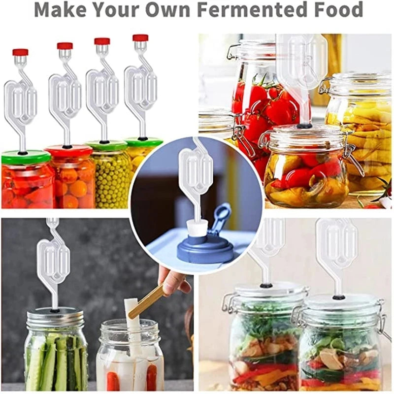 Food-Grade Silicone Tapered Stopper with Hole for Fermentation Airlock Valve Home Beer Brewing