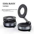 Magnetic 360° Foldable Phone Holder with Vacuum Mount for Car, Desk & Bathroom - Universal