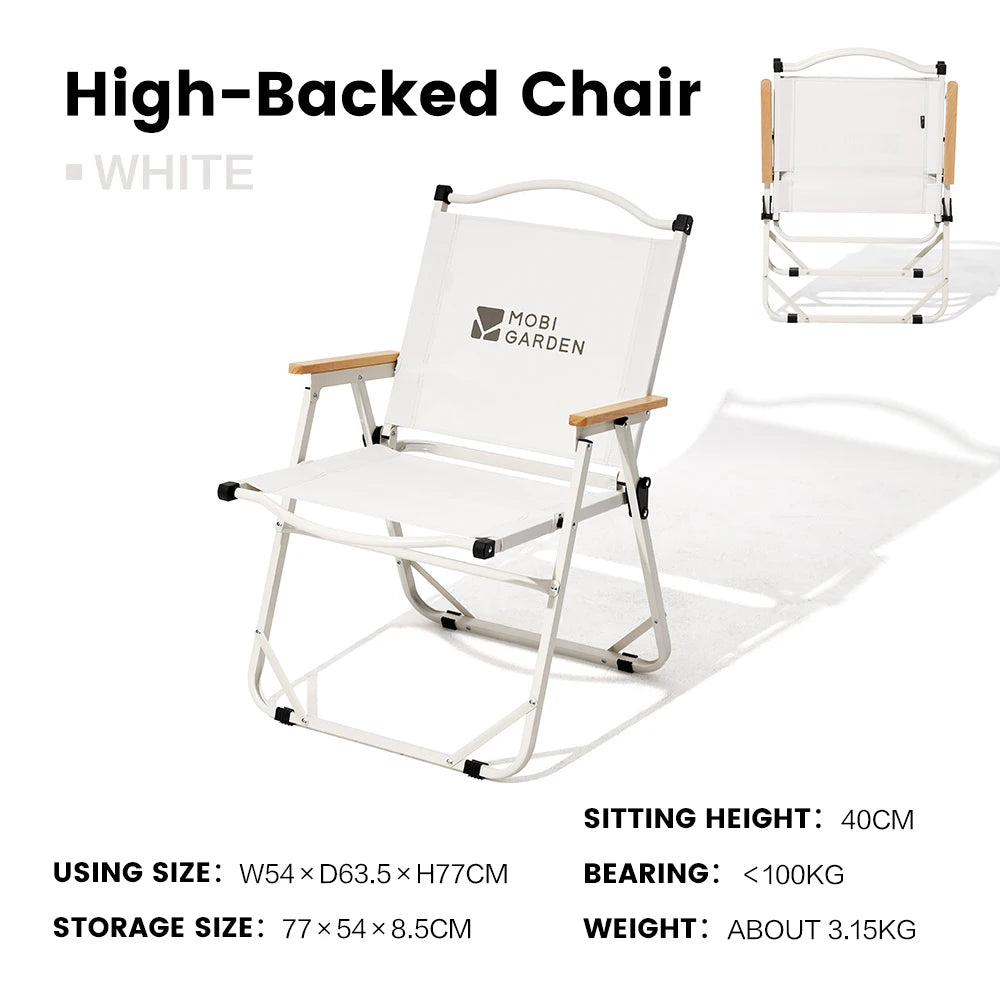 Folding Kermit Camping Chair – Portable Lightweight Carbon Steel Frame