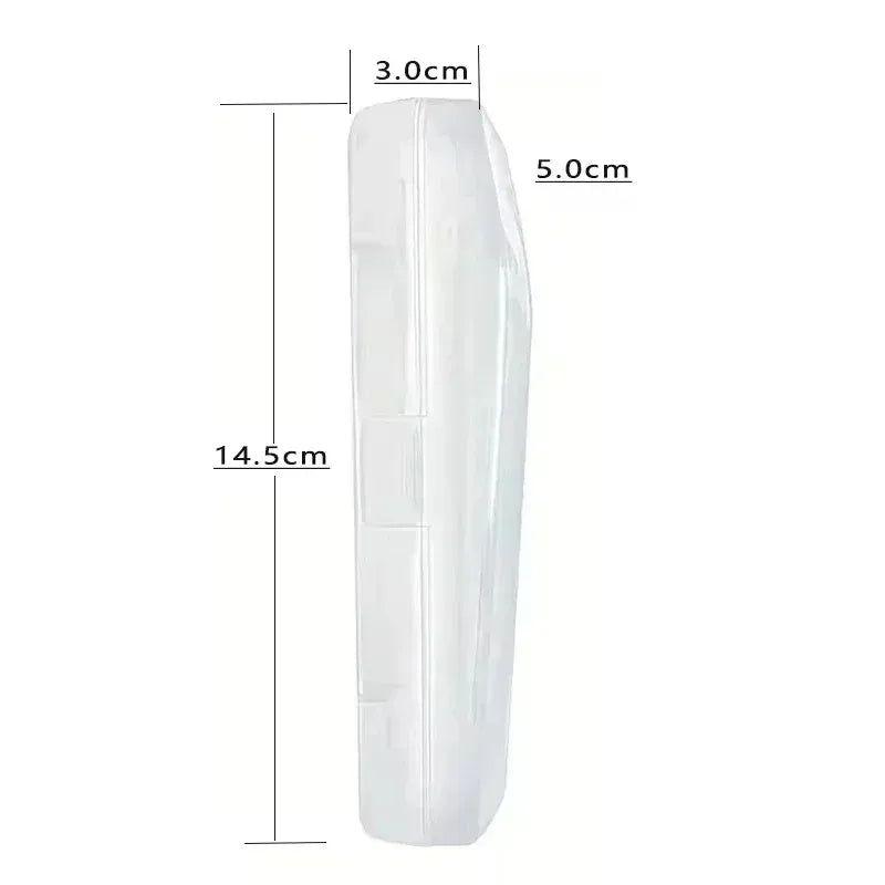 Portable Transparent Razor Case – Travel Shaver Storage & Protective PP Organizer