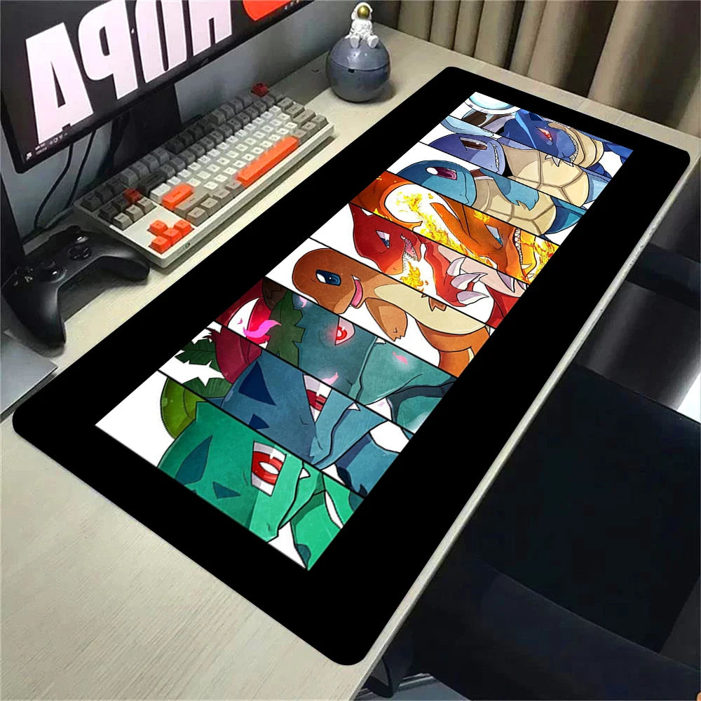 Large Anime Gaming Desk Mat 900 x 400 mm (35.4 x 15.7 in) XXL Mouse Pad – Speed Surface for PC & Office