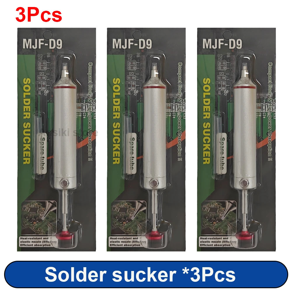 Aluminum Alloy Manual Desoldering Pump Solder Sucker Vacuum Tin Remover for PCB Repair