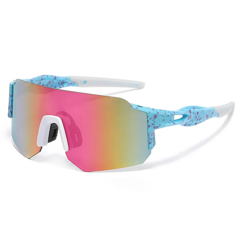 Oversized Square Ski Sunglasses – Unisex Large Protective Sports Goggles for Skiing, Riding and Driving