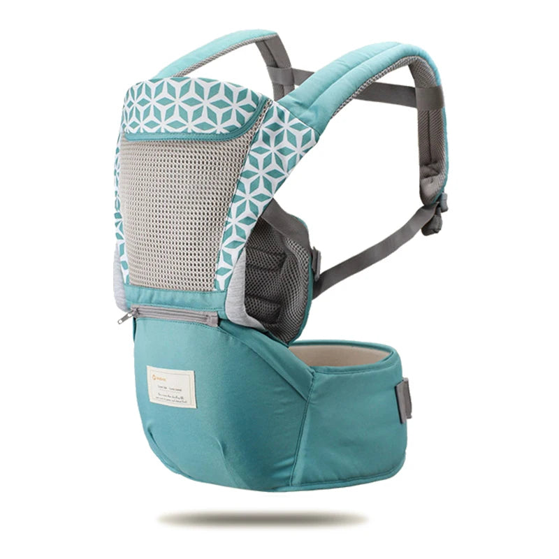 Ergonomic Baby Carrier Hipseat Sling 0-36 Months Front, Back & Side Carry Travel Wrap